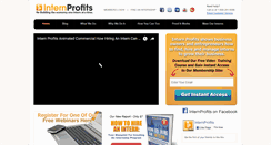 Desktop Screenshot of internprofits.com